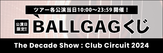 GRAPEVINE The Decade Show : Club Circuit 2024」公演にて